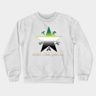 Texas Pride-Aromantic Crewneck Sweatshirt